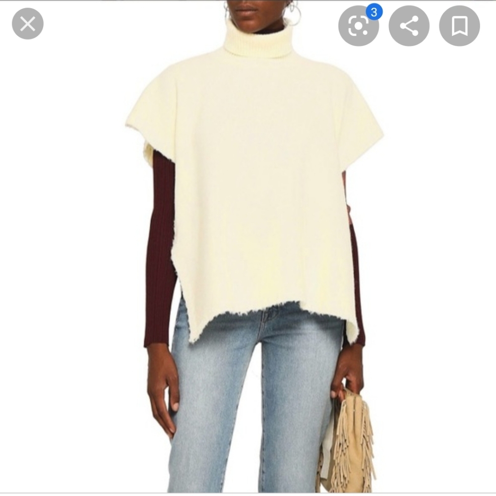 See by Chloe Poncho Sweater